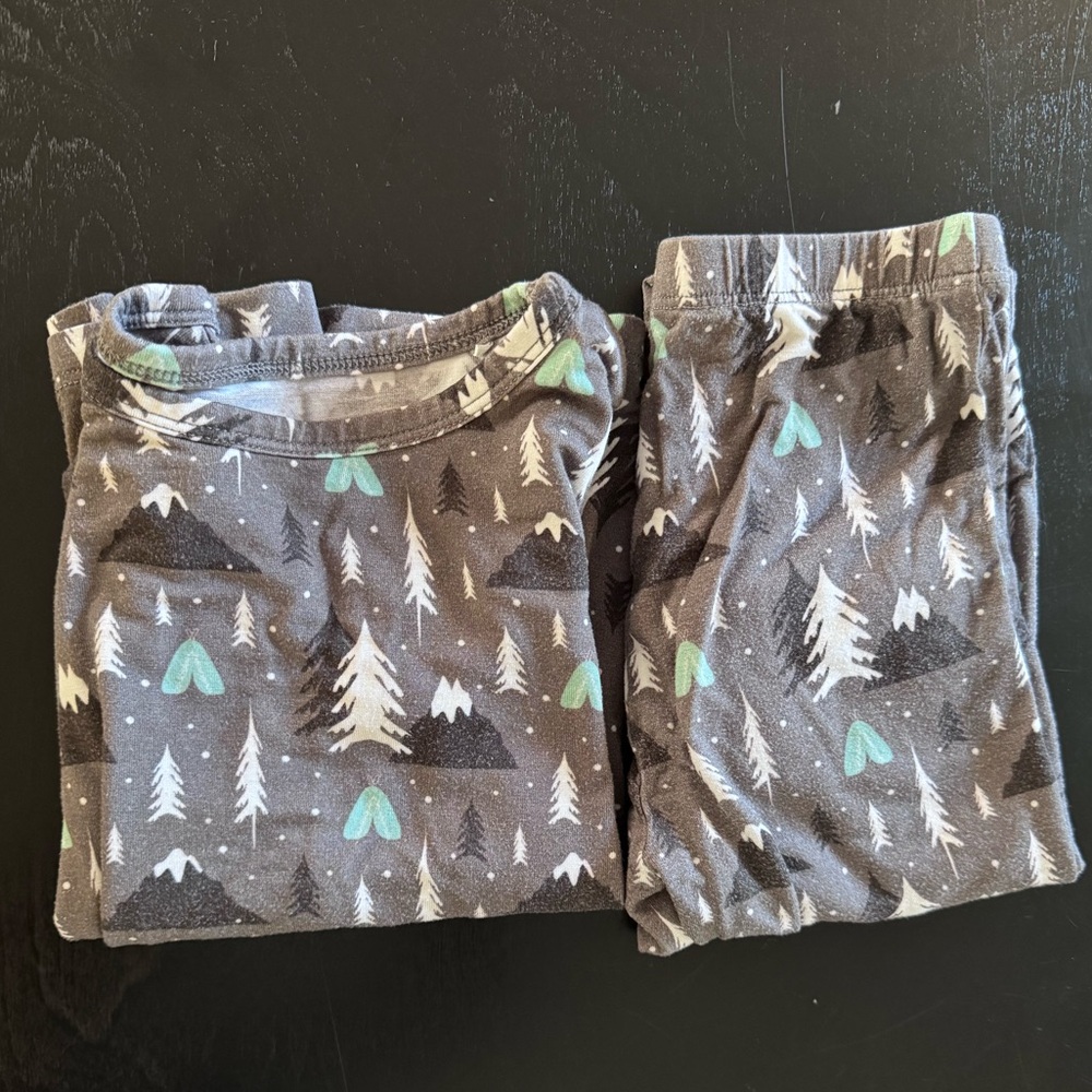 Charlie’s Project/Play Toddler Mountains Two Piece Pajama Set